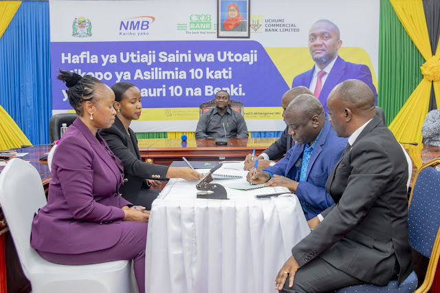 CRDB Yasaini Mkataba wa Kusimamia Mikopo ya 10% Fedha za Halmashauri - Global Publishers