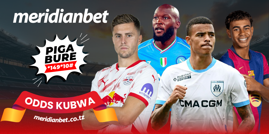 Teleza na ODDS KUBWA Ndani ya Meridianbet Leo - Global Publishers