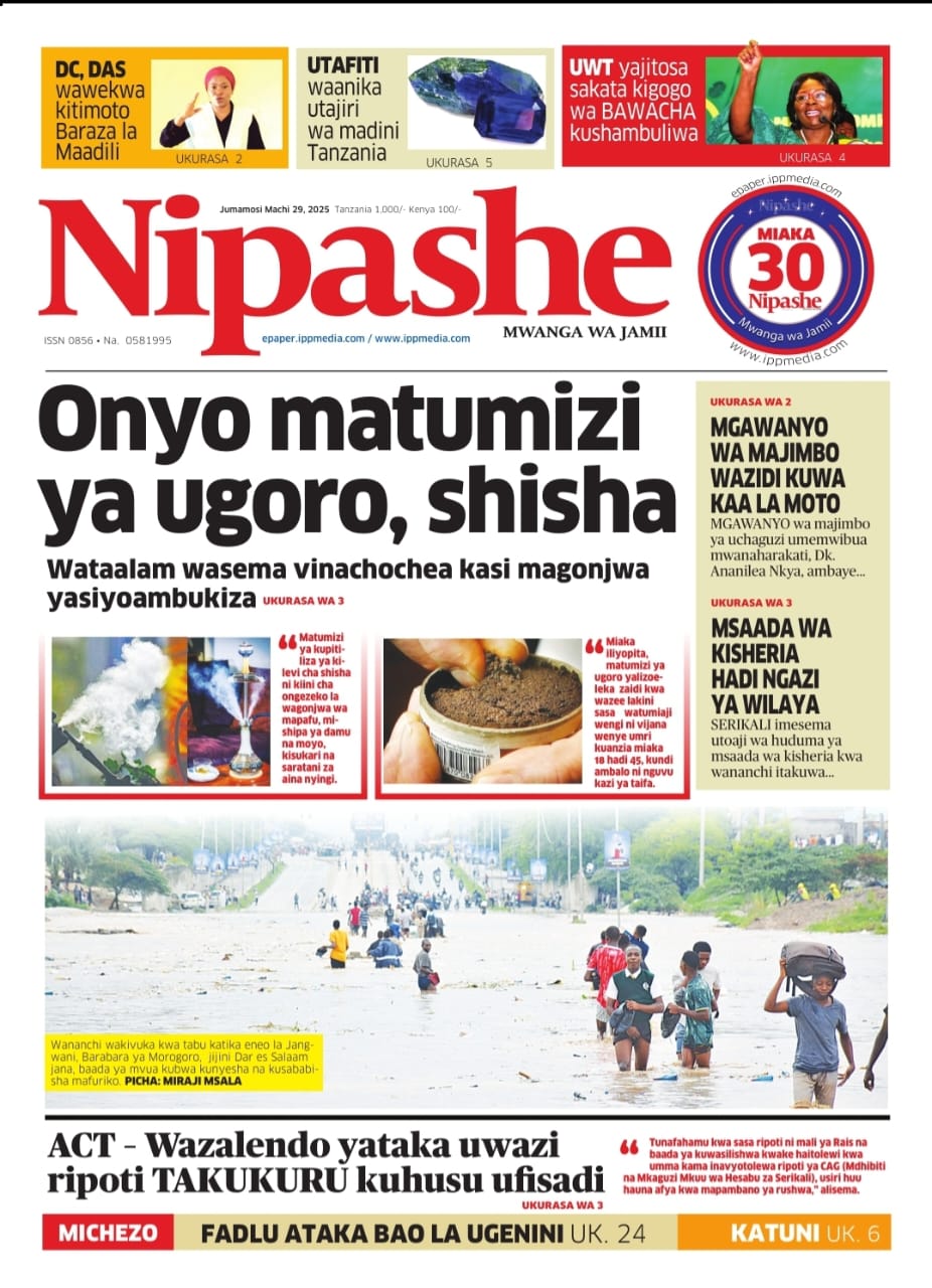 Habari kubwa za Magazeti ya Tanzania leo Machi 28, 2025 - Global Publishers