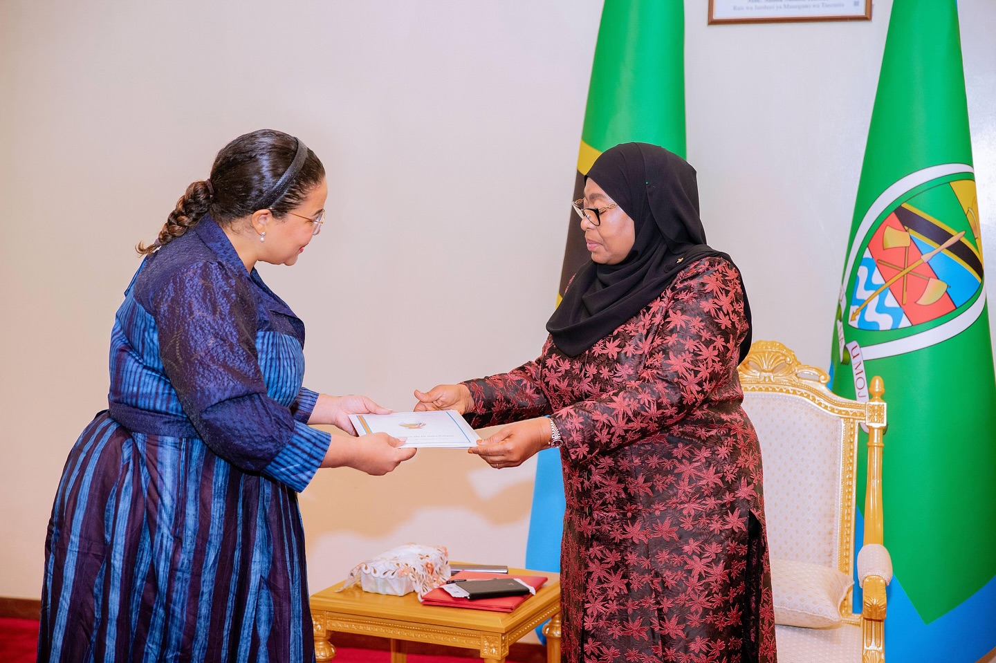 Rais Samia Afanya mazungumzo na Waziri wa Mambo ya Nje wa DRC, Ikulu Dar - Global Publishers
