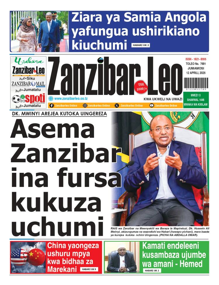Habari kubwa za Magazeti ya Tanzania leo Aprili 12, 2025