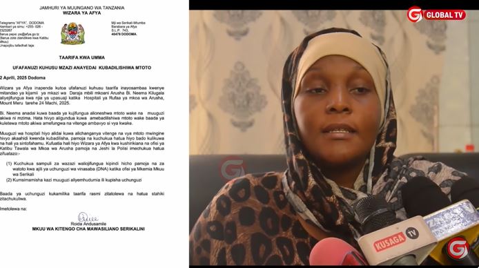 Video: Vipimo Vya Dna Vyatoka Aliyelia Kubadilishiwa Mtoto Arusha -Mtoto Anayemkataa Ni Wake 99% - Global Publishers