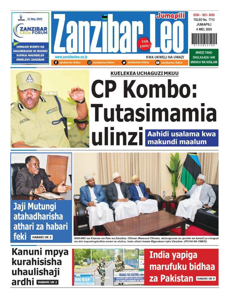 Habari kubwa za Magazeti ya Tanzania leo Mei 4, 2025