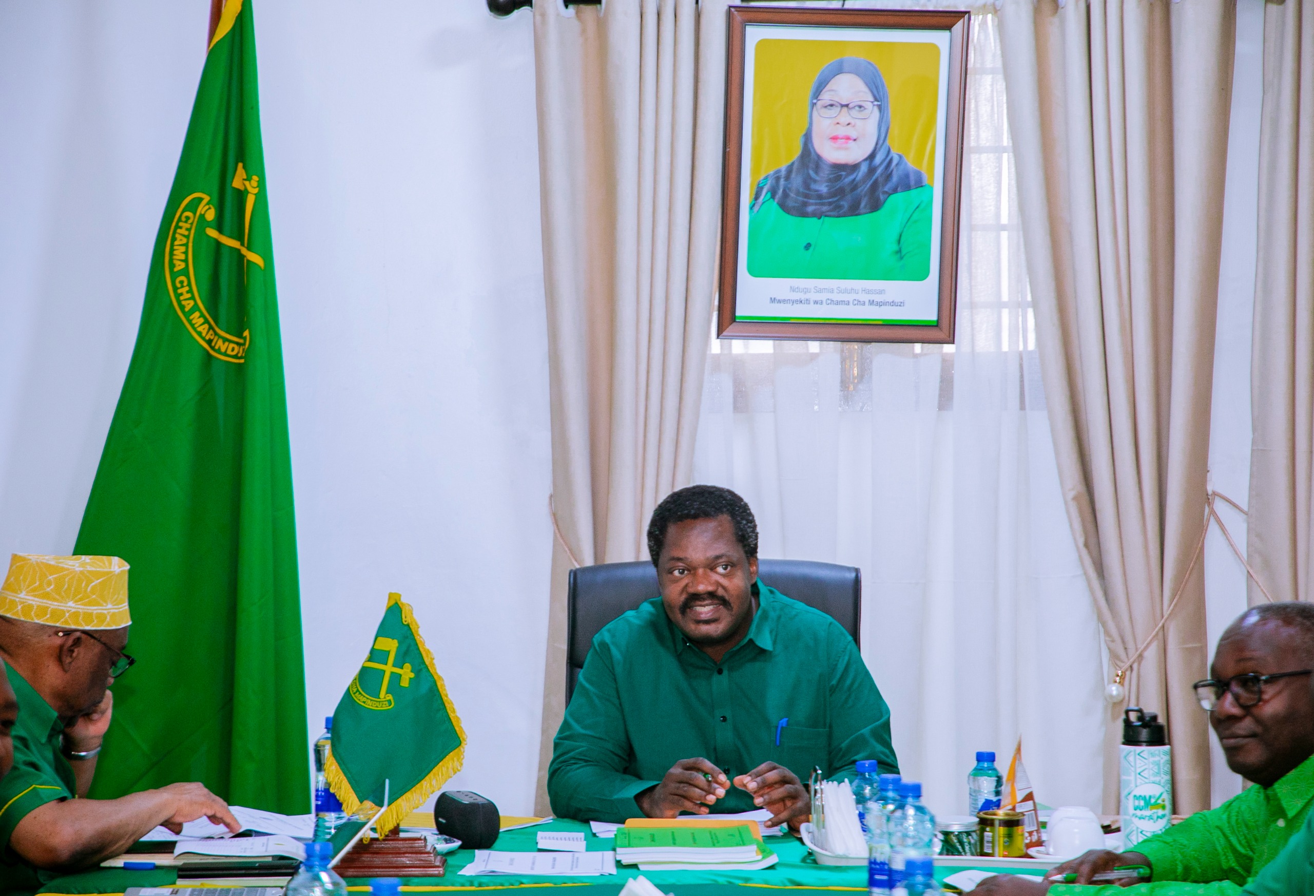 Balozi Nchimbi Aongoza Kikao cha Sekretarieti ya Halmashauri Kuu Taifa Dodoma - Global Publishers