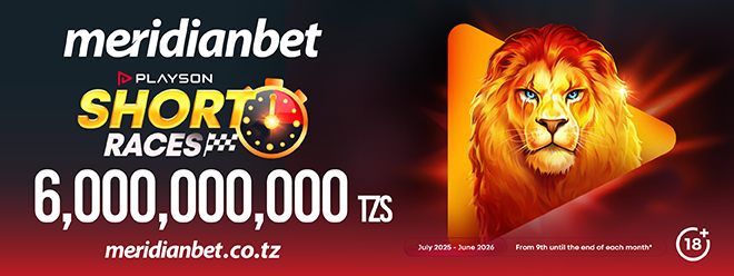 Meridianbet Yaachia Bilioni 6 Kupitia Playson Short Races! - Global Publishers
