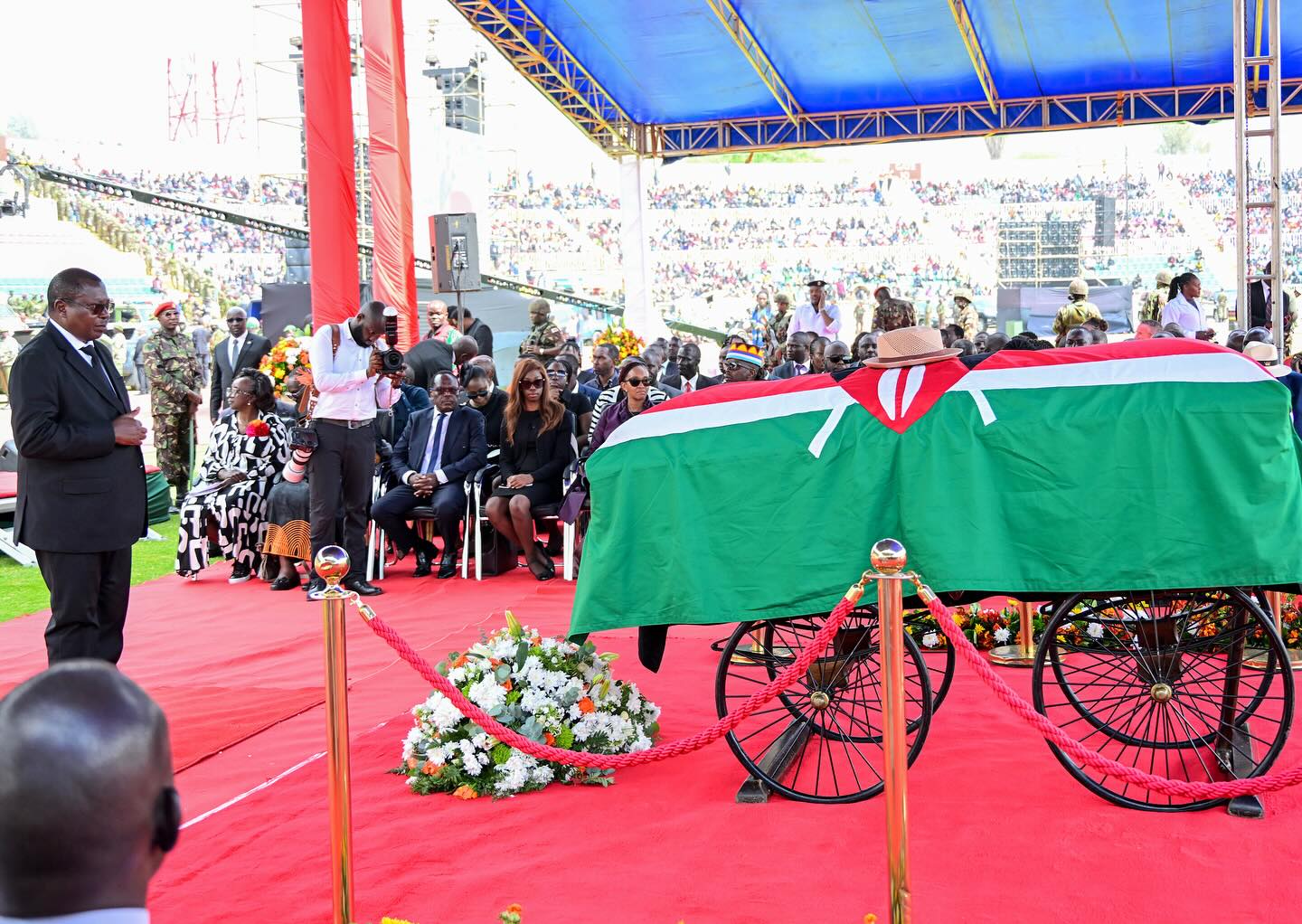 Makamu wa Rais Dkt. Mpango Atoa Heshima za Mwisho kwa Raila Odinga Jijini Nairobi