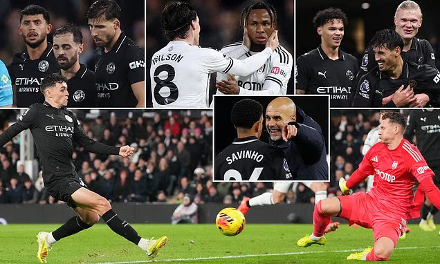 Man City Yaibuka na Ushindi wa Mabao 5–4 Dhidi ya Fulham - Global Publishers