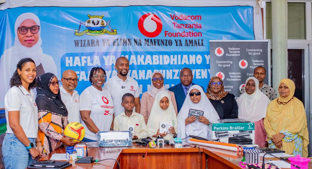 Vodacom Tanzania Yakabidhi Vifaa Kwa Wanafunzi Wenye Mahitaji Maalum - Global Publishers