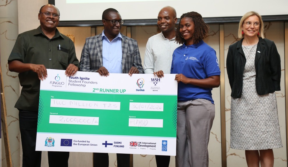 UNDP Tanzania Yawazawadia Wanafunzi Wajasiriamali - Global Publishers