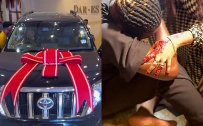 Juma Lokole Amwaga Machozi Baada ya Kupewa Gari Siku ya Birthday - Global Publishers