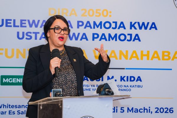 Uelewa wa Pamoja Kwa Ustawi wa Pamoja,Wanahabari Wanolewa Kuhusu Dira 2050