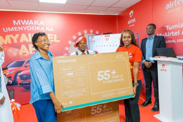 Airtel Yafanya Droo ya Gari ya Kila Mwezi na Kukabidhi TV 7 kwa Washindi