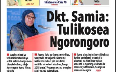 Habari kubwa za Magazeti ya Tanzania leo Machi 13, 2025 - Global Publishers