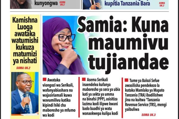 Habari kubwa za Magazeti ya Tanzania leo Machi 19, 2025