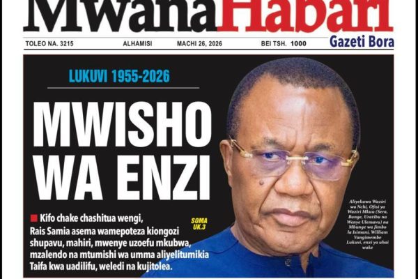 Habari kubwa za Magazeti ya Tanzania leo Machi 26, 2025