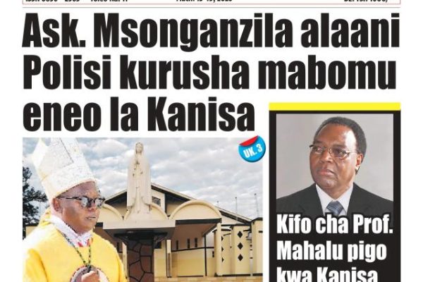 Habari kubwa za Magazeti ya Tanzania leo Machi 22, 2025
