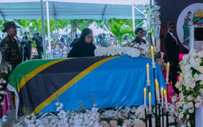 Rais Samia Atoa Heshima za Mwisho kwa Hayati Lukuvi Karimjee, Dar (Picha +Video) - Global Publishers