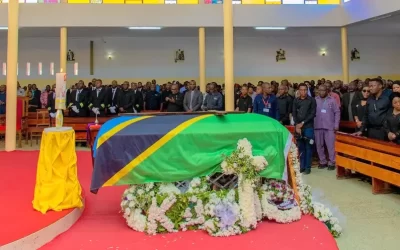 Mwili wa William Lukuvi Waagwa Iringa Kabla ya Mazishi Idodi Kesho (Picha +Video) - Global Publishers