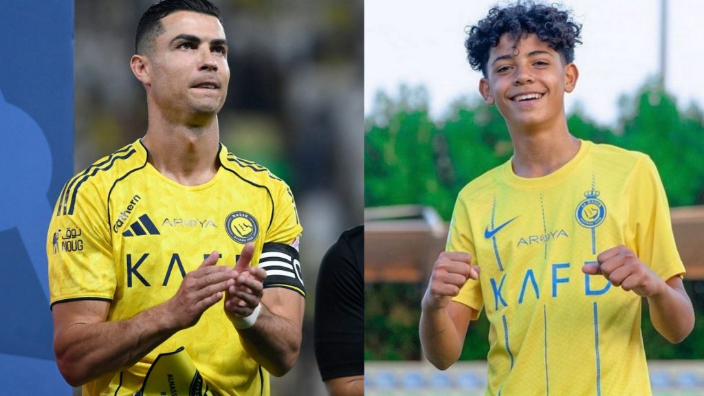 Ronaldo na Mwanawe Kuandika Historia, Kucheza Pamoja Al Nass