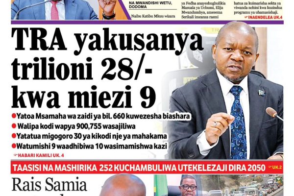 Habari kubwa za Magazeti ya Tanzania leo Aprili 3, 2026