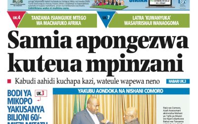 Habari kubwa za Magazeti ya Tanzania leo Aprili 4, 2026 - Global Publishers