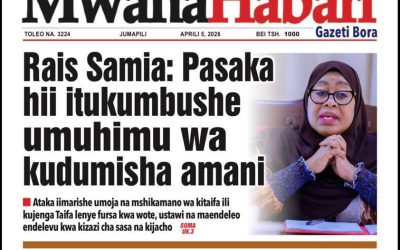 Habari kubwa za Magazeti ya Tanzania leo Aprili 5, 2026 - Global Publishers