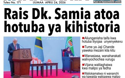 Habari kubwa za Magazeti ya Tanzania leo Aprili 24, 2026 - Global Publishers
