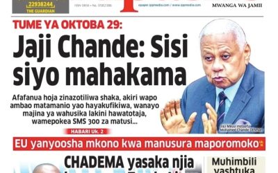 Habari kubwa za Magazeti ya Tanzania leo Aprili 29, 2026 - Global Publishers