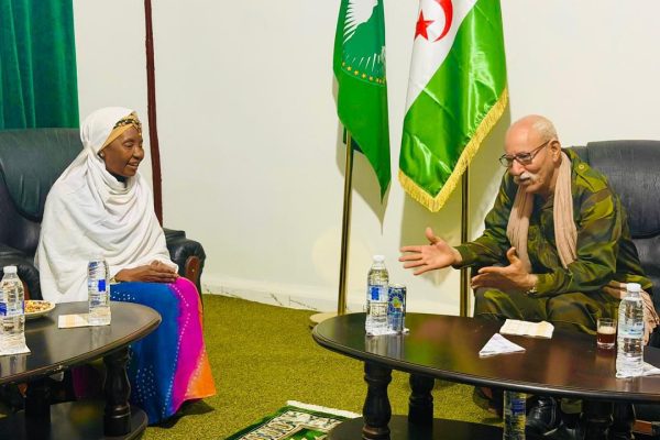 Katibu Mkuu Migiro Awasilisha Salaam Za Dkt. Samia Kwa Rais wa Sahrawi