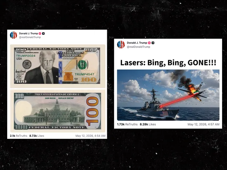 Trump Azua Gumzo Baada ya Kuchapisha Picha za AI Zenye Utata