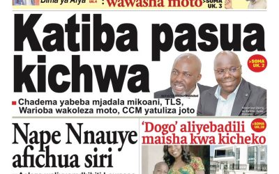 Habari kubwa za Magazeti ya Tanzania leo Mei 13, 2026 - Global Publishers