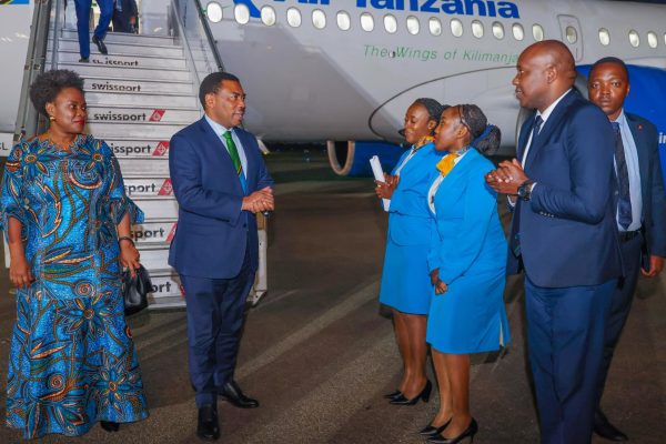 Dkt. Mwigulu Arejea Tanzania Baada Ya Mkutano Wa AfDB Congo