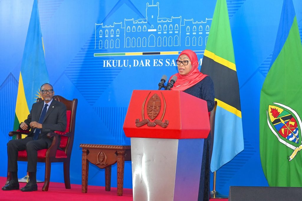 Rais Samia Aeleza Mafanikio ya Ushirikiano na Rwanda Baada ya Mazungumzo na Kagame (Picha +Video)