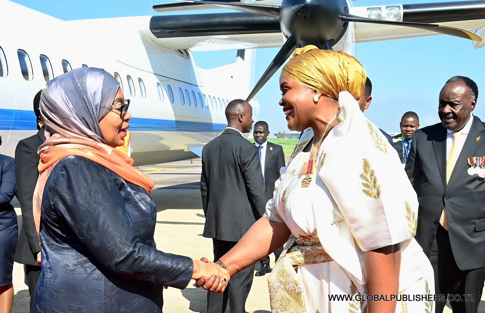 Samia Alivyowasili Uganda Kuhudhuria Uapisho wa Yoweri Kaguta Museveni