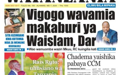 Habari kubwa za Magazeti ya Tanzania leo Mei 10, 2026 - Global Publishers
