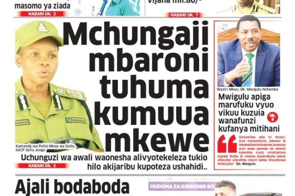 Habari kubwa za Magazeti ya Tanzania leo Mei 16, 2026