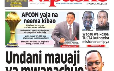 Habari kubwa za Magazeti ya Tanzania leo Mei 4, 2026 - Global Publishers