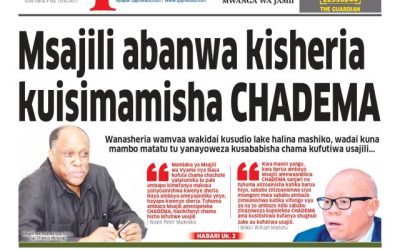 Habari kubwa za Magazeti ya Tanzania leo Mei 20, 2026 - Global Publishers