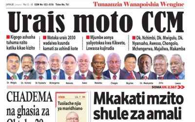 Habari kubwa za Magazeti ya Tanzania leo Mei 17, 2026 - Global Publishers