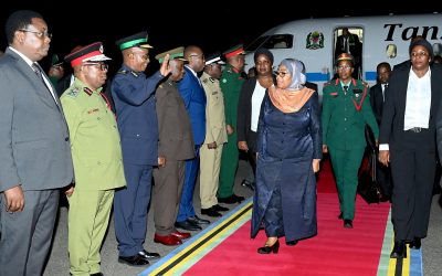 Rais Samia Arejea Nchini Kutoka Uganda Baada ya Kuhudhuria Uapisho wa Museveni - Global Publishers
