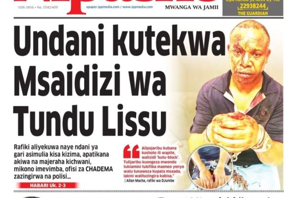 Habari kubwa za Magazeti ya Tanzania leo Mei 22, 2026