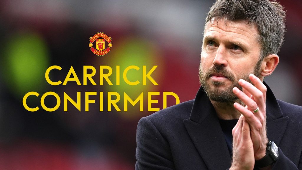 Manchester United Yamtangaza Michael Carrick Kuwa Kocha Mkuu wa kudumu