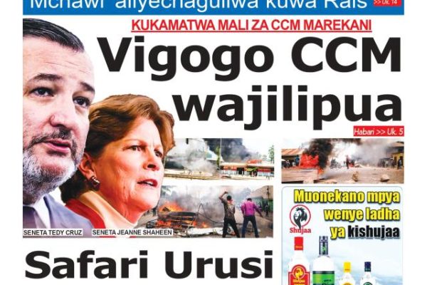 Habari kubwa za Magazeti ya Tanzania leo Juni 8, 2026