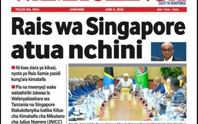 Habari kubwa za Magazeti ya Tanzania leo Juni 9, 2026 - Global Publishers