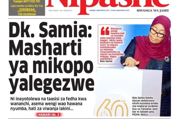 Habari kubwa za Magazeti ya Tanzania leo Juni 13, 2026