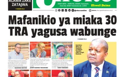 Habari kubwa za Magazeti ya Tanzania leo Juni 22, 2026 - Global Publishers
