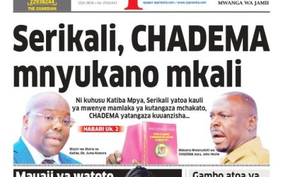 Habari kubwa za Magazeti ya Tanzania leo Juni 23, 2026 - Global Publishers