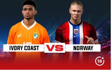 Ivory Coast, Norway ni Vita vya Mbinu na Nguvu Raundi ya 32