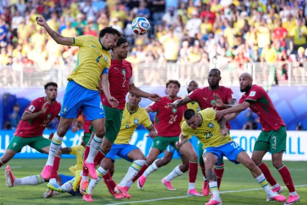 Morocco Yaibana Brazil, Watoka Sare ya 1-1 Kombe la Dunia