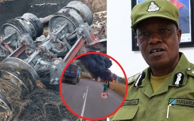 Video: Ajali ya Kutisha Tunduru, Lori la Mafuta Lateketea, Dereva Afariki - Global Publishers